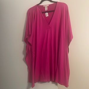 Entro, size medium, hot pink dress, nwt